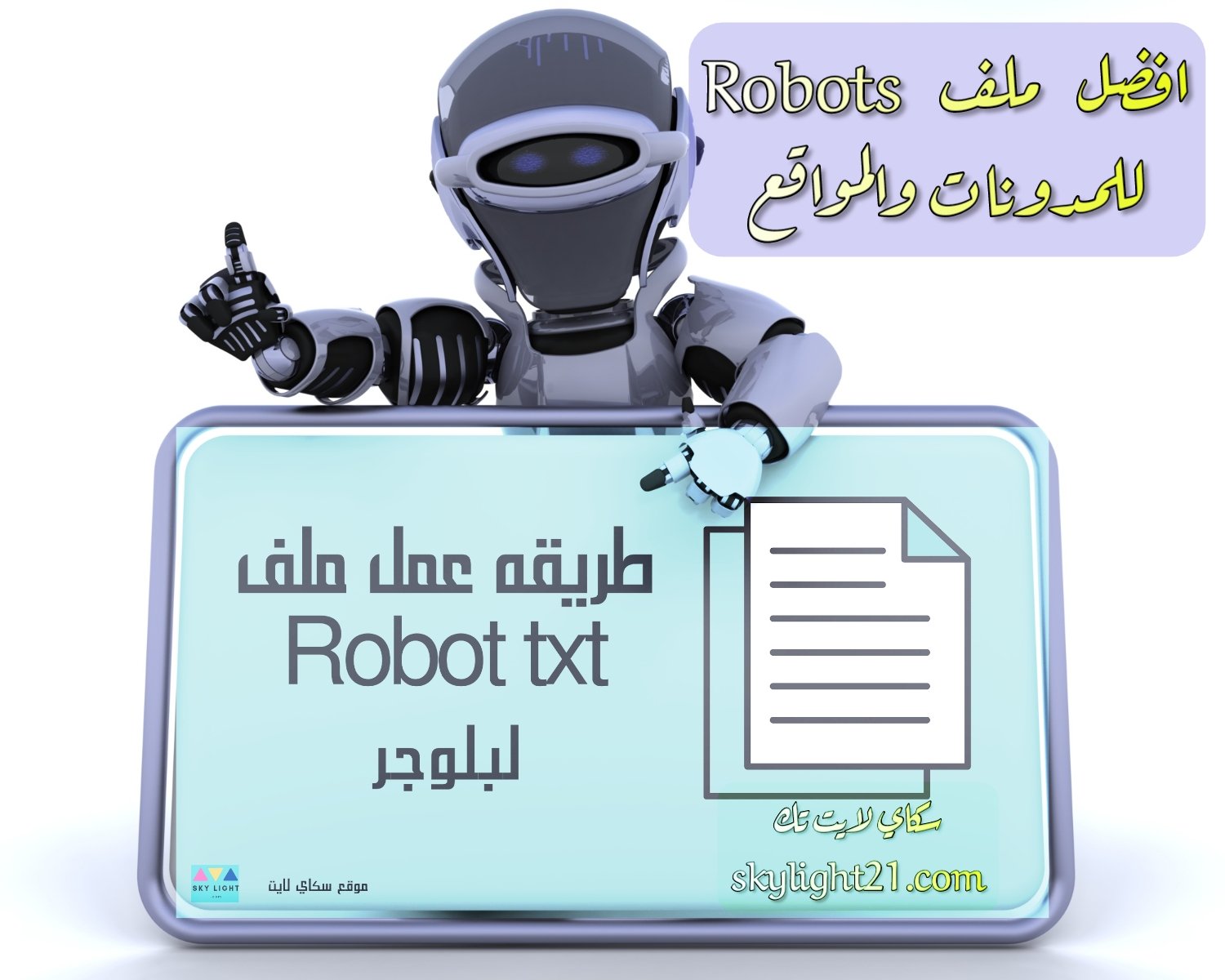 طريقه عمل ملف Robots.txt جاهز لارشفة سريعة جدا